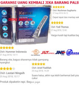 Mesin Cukur rambut kumis dan jenggot system cas kemei