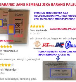 SERUM KOREA TERBARU BPOM ORIGINAL SERUM PERAWATAN WAJAH
