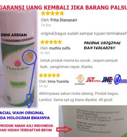 THERASKIN ORIGINAL FACIAL WASH BPOM TERBARU